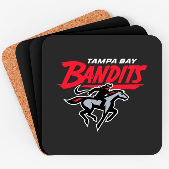 Tampa Bay Bandits 2022 Retro Football Throwback - Throwback - Coasters
