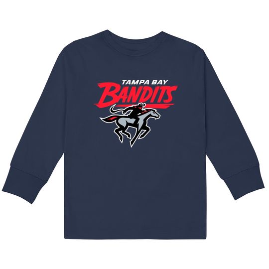 Tampa Bay Bandits 2022 Retro Football Throwback - Throwback -  Kids Long Sleeve T-Shirts