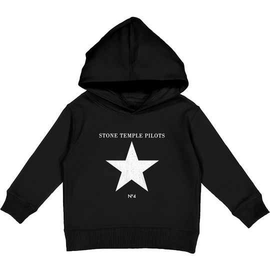 Stone Temple Pilots Rock Band Number 4 Album Cover Adult Short Sleeve Kids Pullover Hoodies