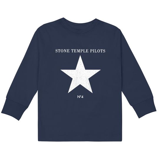 Stone Temple Pilots Rock Band Number 4 Album Cover Adult Short Sleeve  Kids Long Sleeve T-Shirts