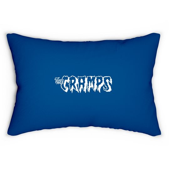 The Cramps Unisex Lumbar Pillows: Logo