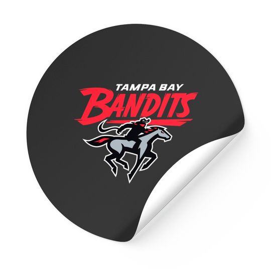 Tampa Bay Bandits 2022 Retro Football Throwback - Throwback - Sticker