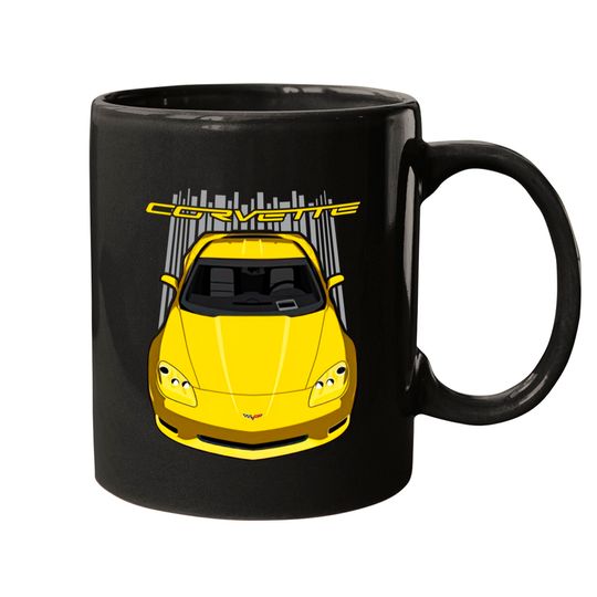 Corvette C6 - Yellow - Corvette C6 - Mugs