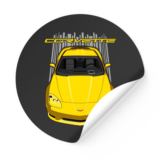 Corvette C6 - Yellow - Corvette C6 - Stickers