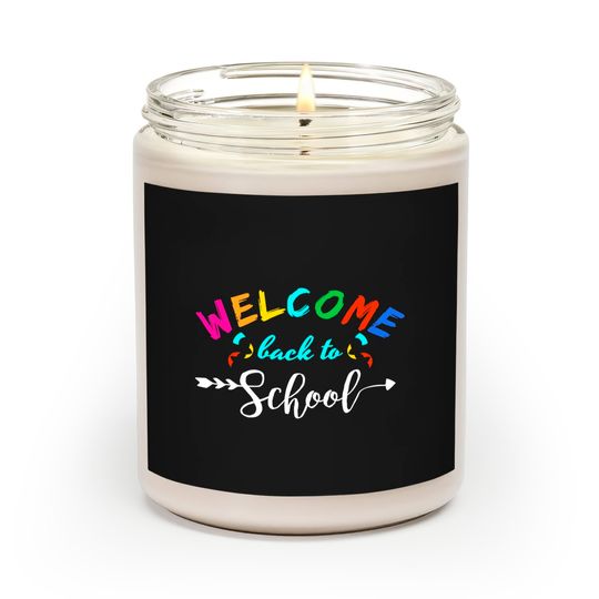 Welcome Back To School Scented Candles