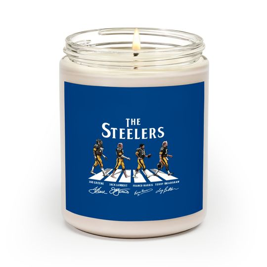 The Steelers Walking Road Signatures Scented Candles