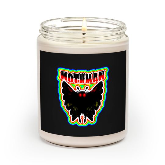 Mothman Scented Candles Mothman Retro Colorful Gift Novelty