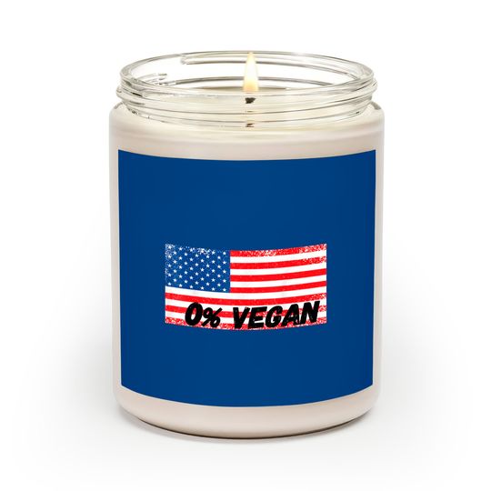 Zero Percent Vegan Bbq Scented Candles