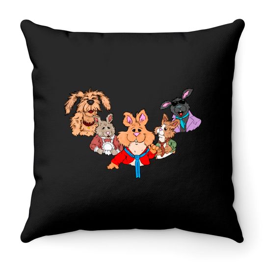 Tale of the Bunny Picnic - Muppets - Throw Pillows
