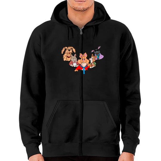 Tale of the Bunny Picnic - Muppets - Zip Hoodies