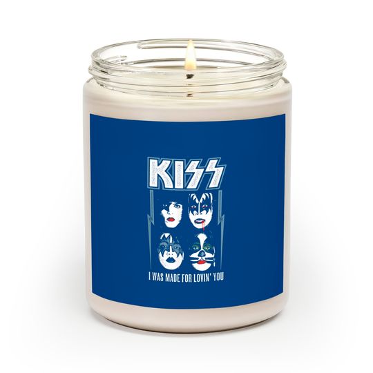 Kiss Rock Band Scented Candles