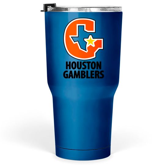 DEFUNCT - HOUSTON GAMBLERS - Houston - Tumblers 30 oz