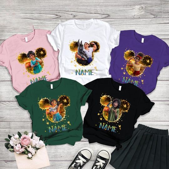 Disney Encanto Mickey Head Shirt, Disney Madrigal Matching Family Shirt