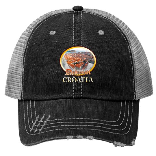 Dubrovnik, Croatia Trucker Hats