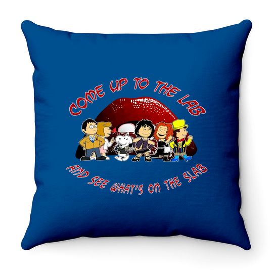 Rocky Horror Peanuts Mashup - Rocky Horror Picture Show - Throw Pillows