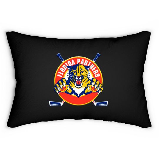 The F Panthers - Florida Panthers - Lumbar Pillows