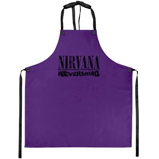 Nirvana Nevermind Music Rock Band Aprons