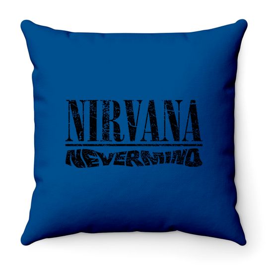 Nirvana Nevermind Music Rock Band Throw Pillows