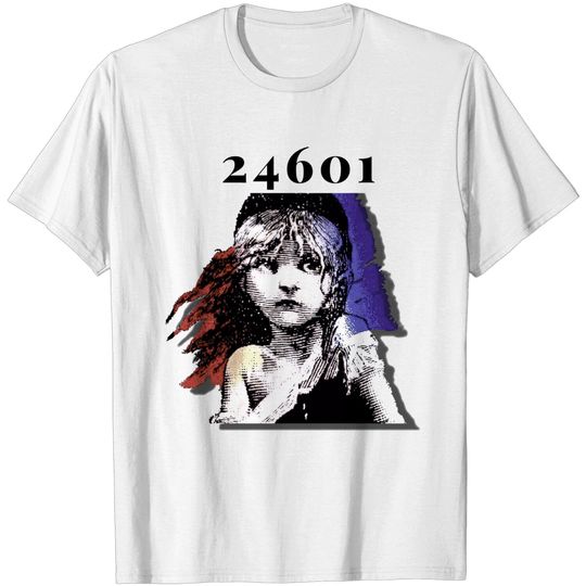 24601 Les Mis - Les Miserables - T-Shirt