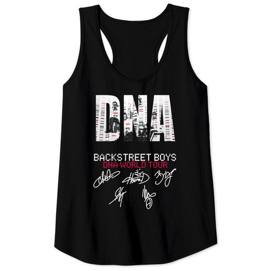 Backstreet Boys DNA World Tour 2022 Shirt, Backstreet Boys Band Tank Tops