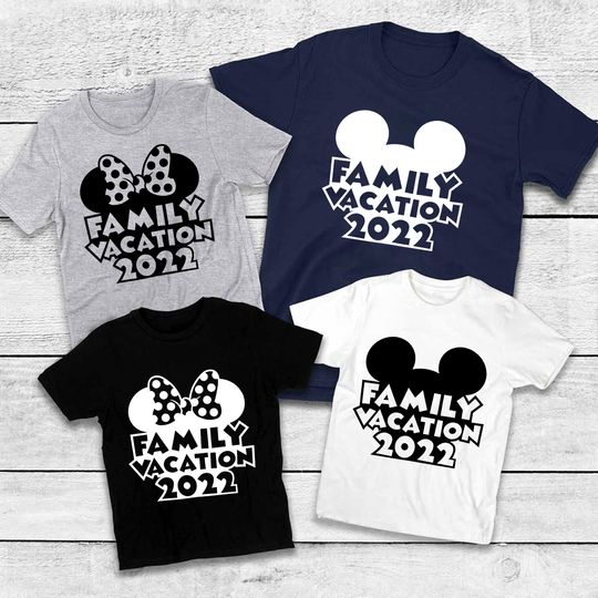 Disney Family Vacation Mickey And Minnie T Shirt