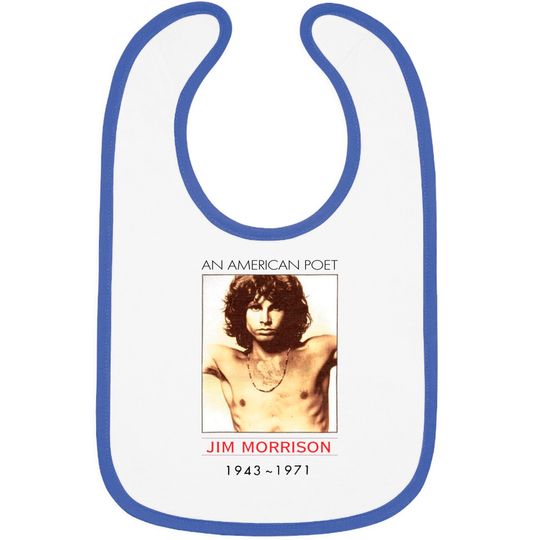 The Doors American Poet Jim Morrison Rock Bib Bibs