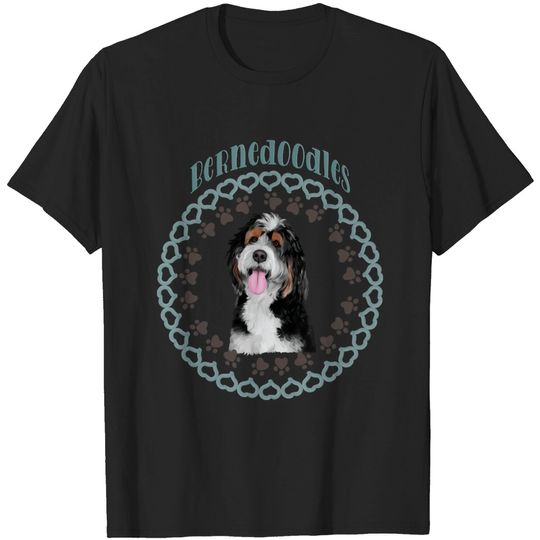 Bernedoodles dog breed - Bernedoodle Dog - T-Shirt