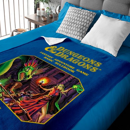FANTASY ADVENTURE GAME Dungeons and Dragons - Dungeons And Dragons - Baby Blankets