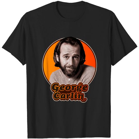Retro George Carlin Tribute - George Carlin - T-Shirt