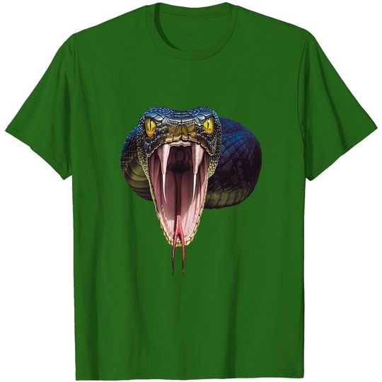 Snake Aesthetic T-Shirt Scary Black Mamba