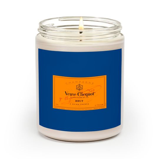 Champagne Veuve Rose Scented Candles