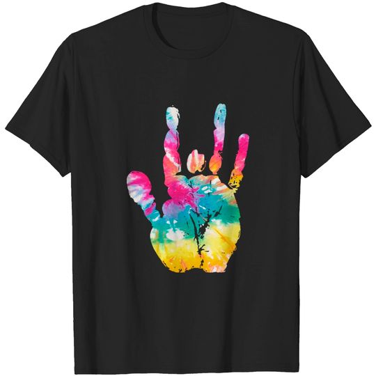 Tie Dye Jerry Hand Vintage - Grateful Dead - T-Shirt