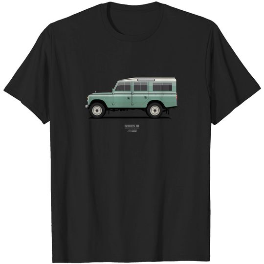 Series 3 Station Wagon 109 Light Green - Land Rover - T-Shirt
