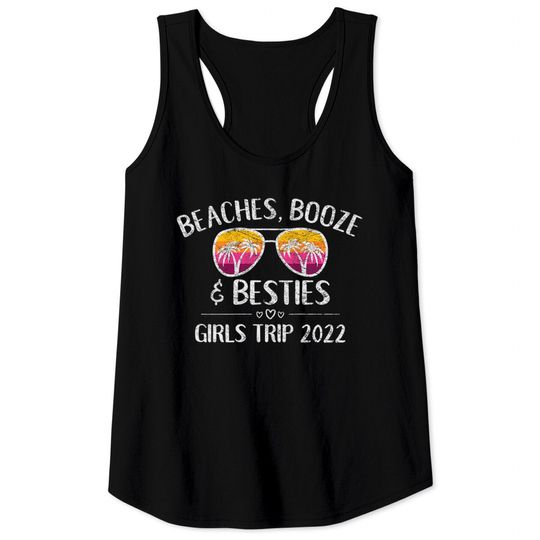 Womens Girls Trip Girls Weekend 2022 Friend Tank Top