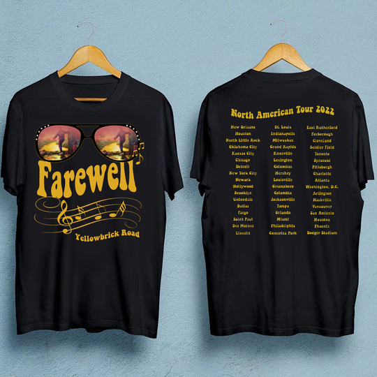 Elton John Farewell Tour Yellow Brick Road 2022 Shirt