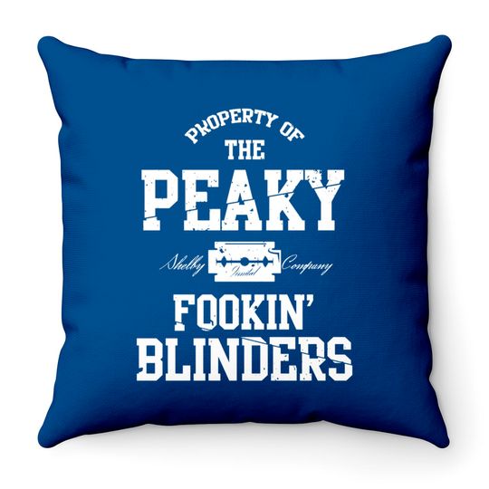 PROPERTY OF THE PEAKY F BLINDERS - Peaky Blinders - Throw Pillows