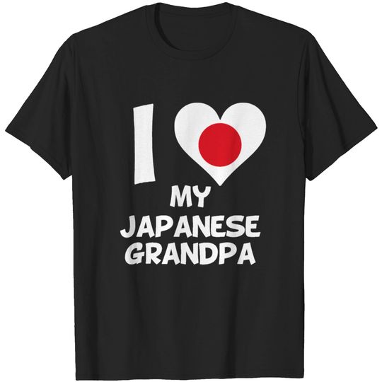 I Heart My Japanese Grandpa T-shirt