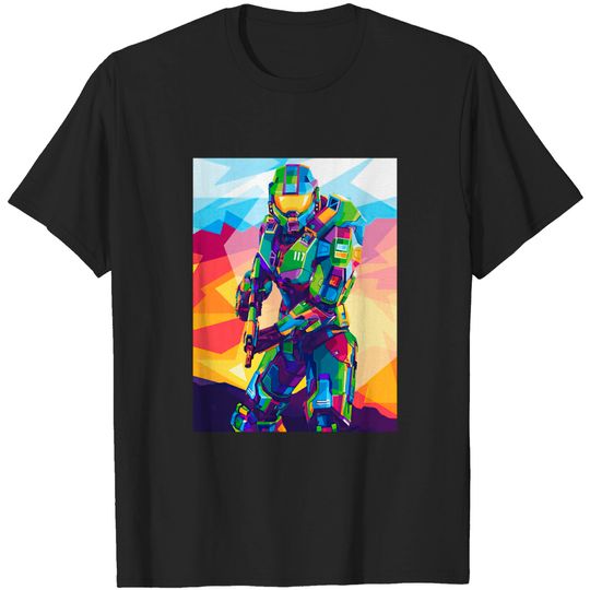 WPAP Halo Master Chief - Master Chief - T-Shirt