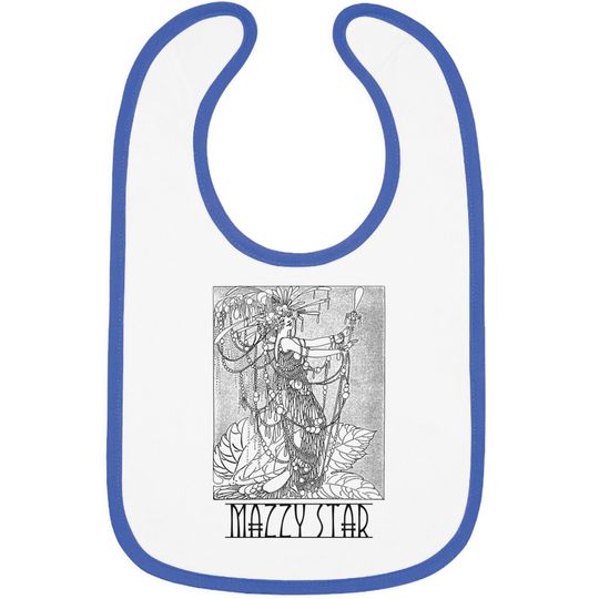 Mazzy Star // Vintage Styled Fan Art Tribute - Mazzy Star - Bibs