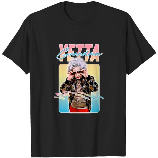 Grandma Yetta - 90s Style Retro Aesthetic Fan Art Design - The Nanny - T-Shirt