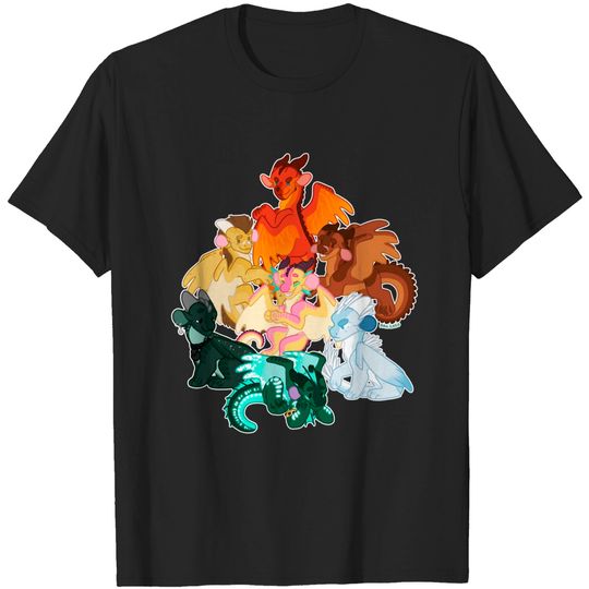 The Jade Winglet - Wings Of Fire - T-Shirt