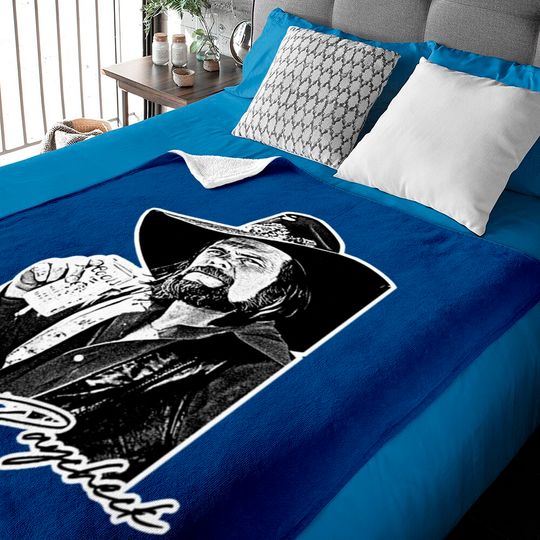 Johnny Paycheck / Retro Style Outlaw Country Fan Design - Johnny Paycheck - Baby Blankets