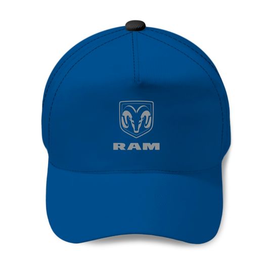 Ram Trucks Grey Logo Baseball Caps