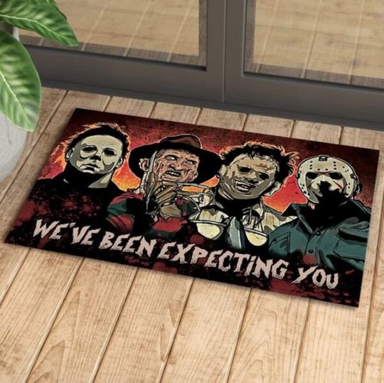 We’ve Been Expecting You Halloween Doormat