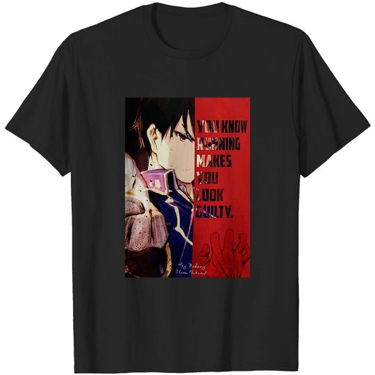 Anime Alchemist Roy Mustang T-Shirt
