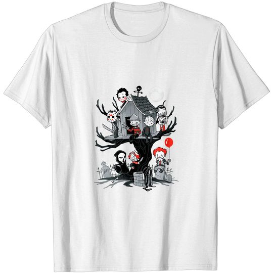 Horror Clubhouse T Shirt