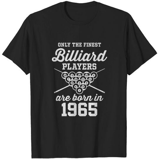 Pool & Billiard Player Gift 56 Year Old 1965 56th Birthday T-Shirt