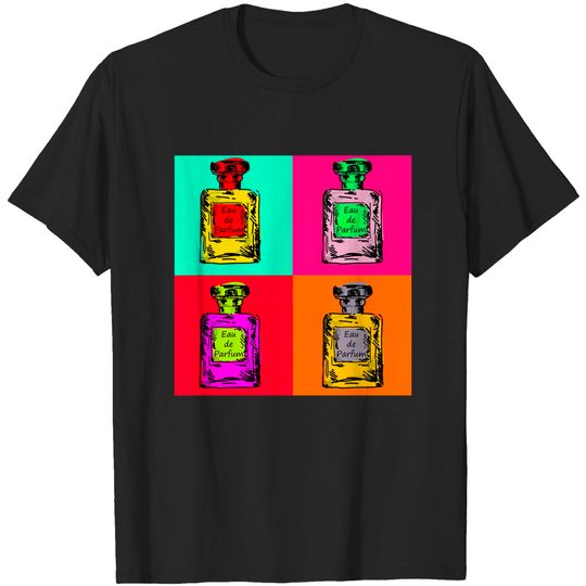 POP ART Perfume Bottle - Pop Art Style - T-Shirt