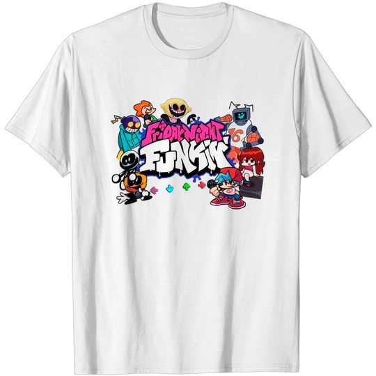 Funkin Shirt Unisex Game Merch For Teen Soft Fabric