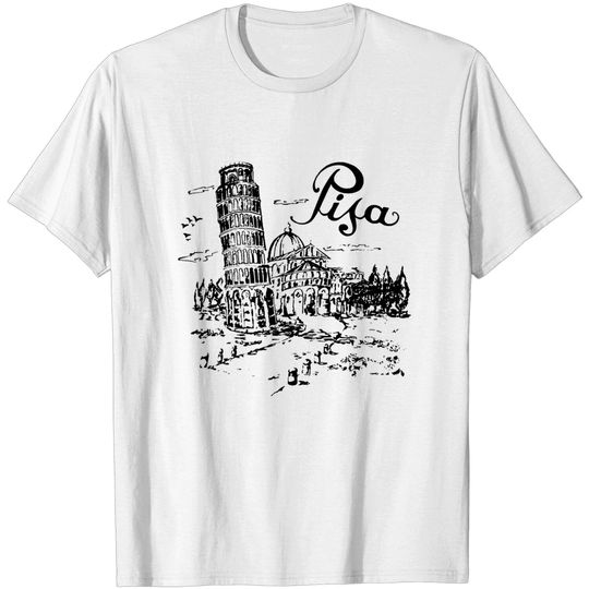 Travel Apparel Leaning Tower Of Pisa T-Shirt